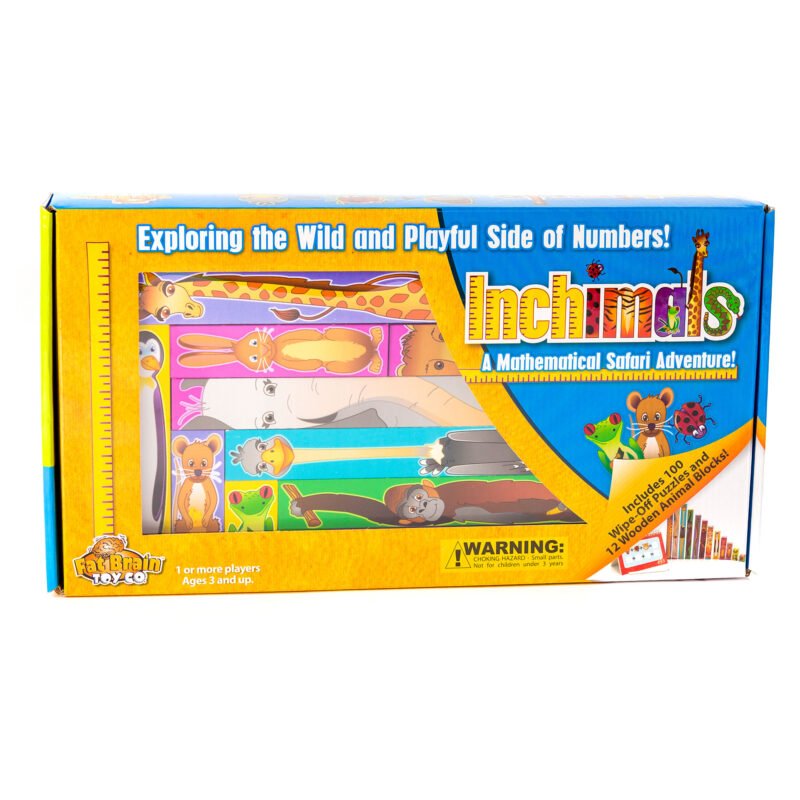 Набір для навчання рахуванню Звірята Fat Brain Toys Inchimals  (F038ML)
