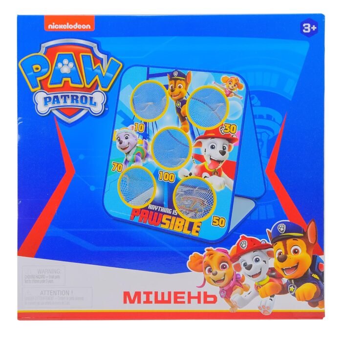 Іграшковий набір арт. LM1016, Щенячий Патруль, мішень, у коробці 24*24*5 см - Зображення 1