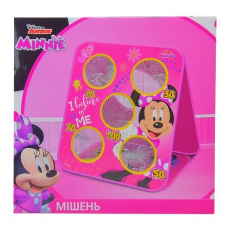 Іграшковий набір арт. LM1017, Мінні Маус, мішень, у коробці 24*24*5 см