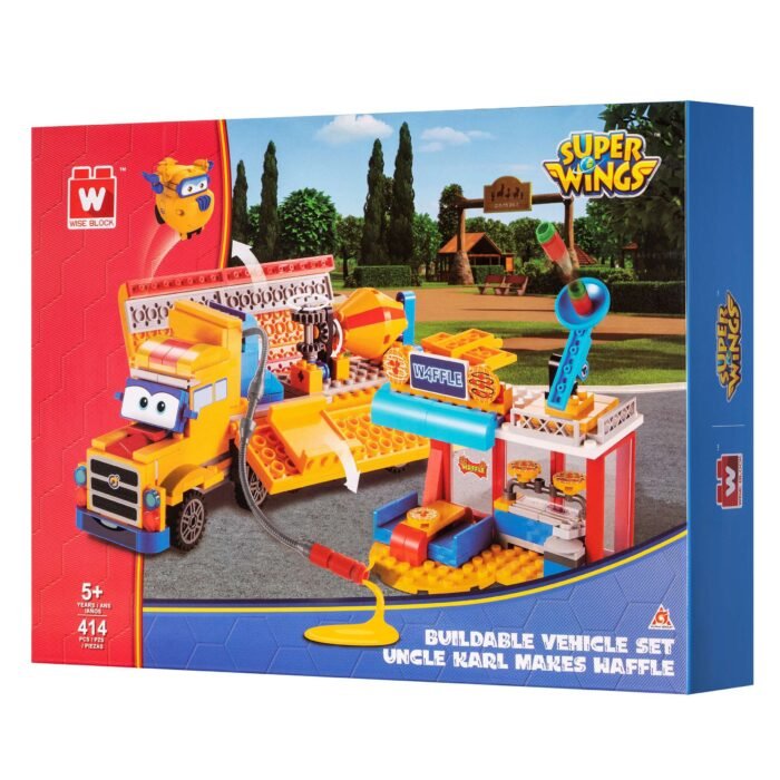 Конструктор Super Wings Small Blocks Buildable Vehicle Set вантажівка і магазин - Зображення 3