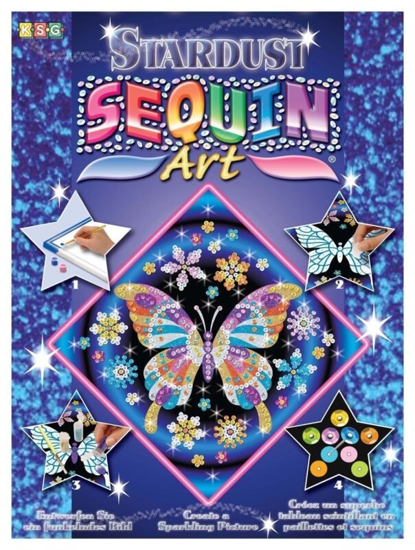 Набір для творчості Sequin Art STARDUST Метелики SA1012