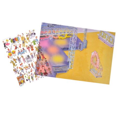 Перевідні наклейки Scribble Down Шоу талантів SD/18 - Зображення 3