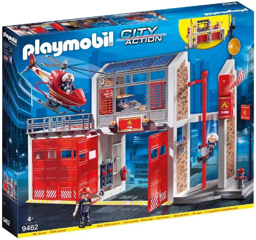 Playmobil Fire Station with Alarm
