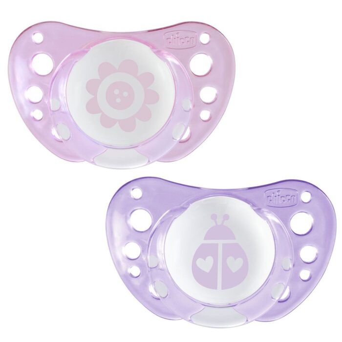 Пустушка Physio Air силіконова від 0 до 6 місяців, 2шт. (рожева) - Зображення 1