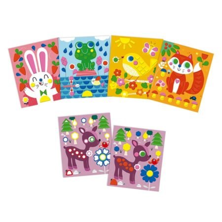 Набір для творчості Janod Картки з наліпками J07811 - Зображення 2