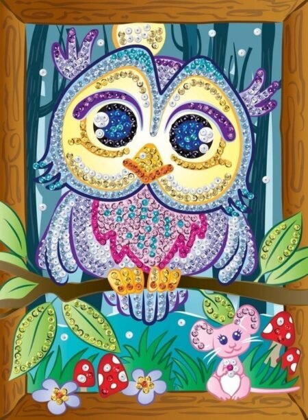 Набір для творчості Sequin Art SMOOGLES Сова SA1812 - Зображення 2