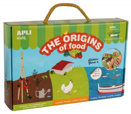 Набір наклейок: гра - походження їжі