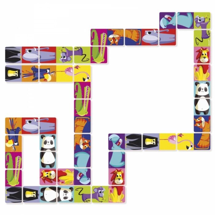 Гра мемо Janod Доміно Джунглі J02771 - Зображення 2