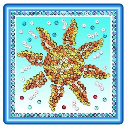 Набір для творчості Sequin Art SEASONS Космос, Сонце, Місяць і зірки SA1511 - Зображення 3