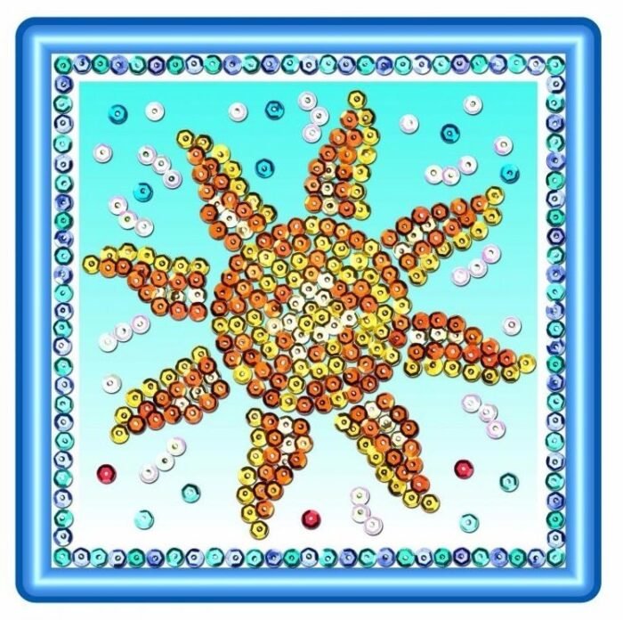 Набір для творчості Sequin Art SEASONS Космос, Сонце, Місяць і зірки SA1511 - Зображення 3