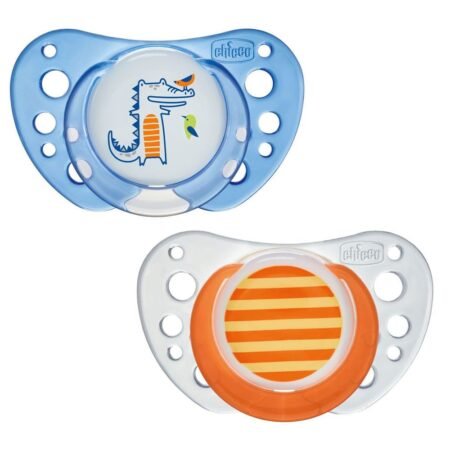 Пустушка Physio Air латексна від 6 до 16 місяців 2шт. (блакитна)