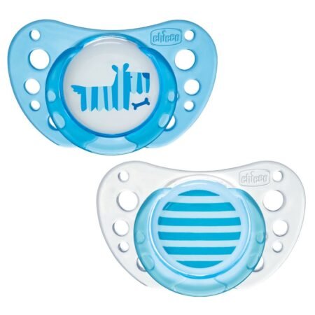 Пустушка Physio Air латексна від 0 до 6 місяців, 2шт. (блакитна)