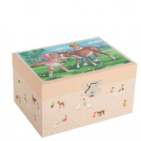 Музична скринька Молода корова - Дитячі спогади Jeanne Lagarde