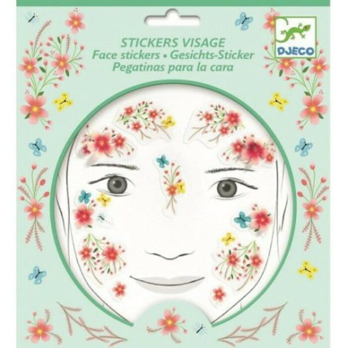 DJECO Набір наклейок для обличчя *Весняна казка*,DJ09212 - Зображення 1