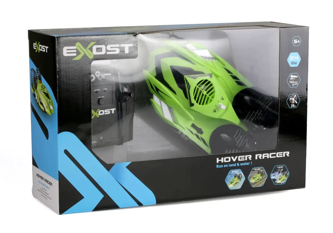 Ховеркрафт *Hover Racer*, 1:18, РК, 2,4 GHz (ГГц), зелений