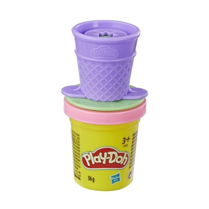 igrovij-nabir-hasbro-play-doh-banochka-z-figurkoyu-morozivo-na-krishci-e3365 Набір пластиліну, 1 Баночка з персонажем - Зображення 1