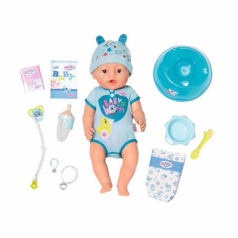 Лялька BABY BORN серії *Ніжні обійми* - ЧАРІВНИЙ МАЛЮК (43 см, з аксесуарами)