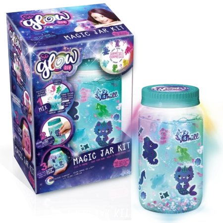 Іграшка для розваг So Glow *Велика магічна банка*, 4 в асортименті