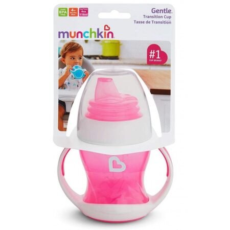 Чашка непроливна *Gentle Transition Trainer Cup*, 118мл кол. рожевий