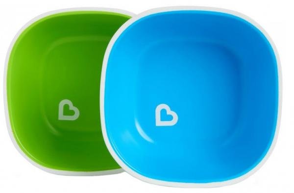 xtgj Набір: тарілки *Splash Bowls* , 2шт (зел/блакит) - Зображення 1