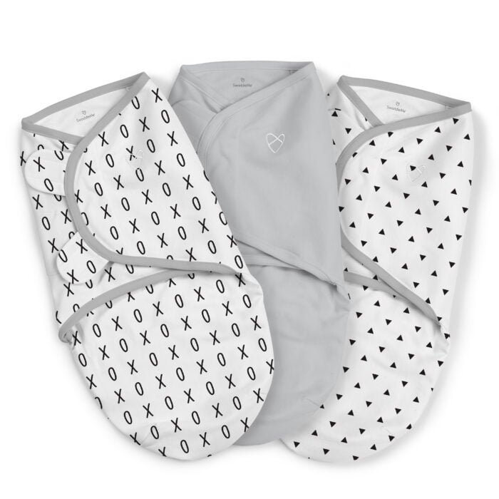 10.-55726-swaddleme-originall-xo-3sht.-1 Набір конвертів на липучках Swaddleme Originall XO (3шт) - Зображення 1