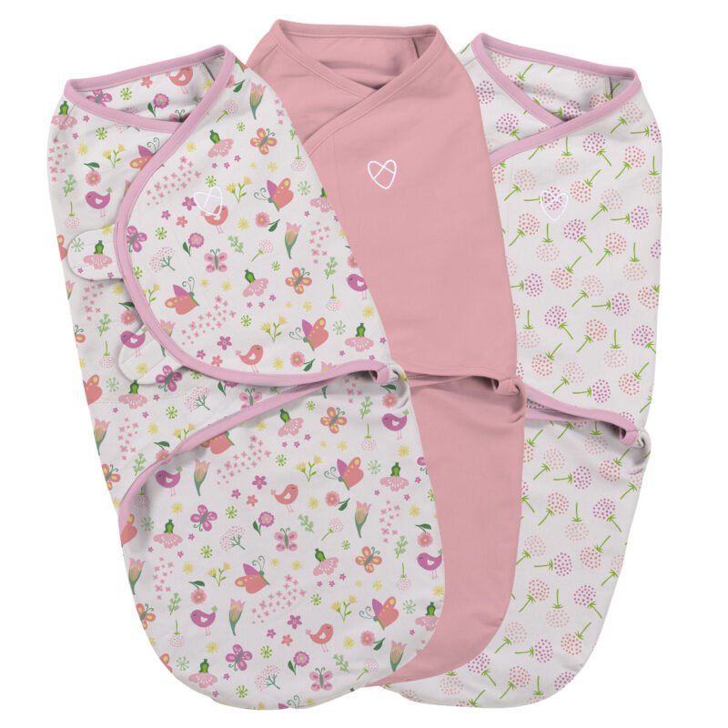 Набір конвертів на липучках Swaddleme Original Secret Garden (3шт)