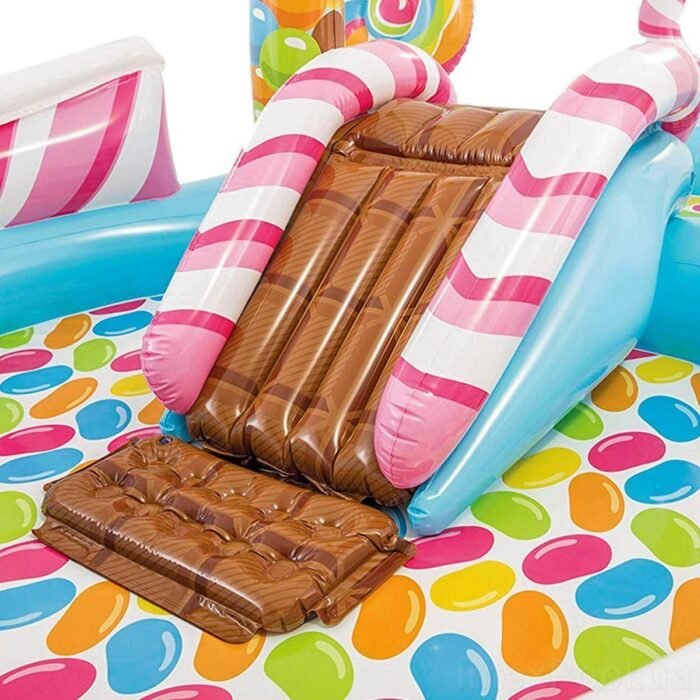 Ігровий центр 57149 басейн, гірка, м'ячі 6 шт., ремкомплект, 3+, кор., 295-191-130 см. - Зображення 3