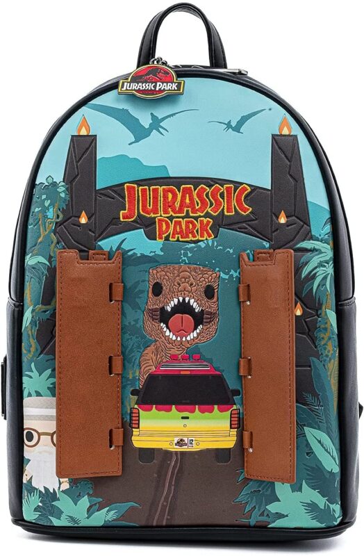 Рюкзак Loungefly POP! By LF Jurassic Park Gates Mini