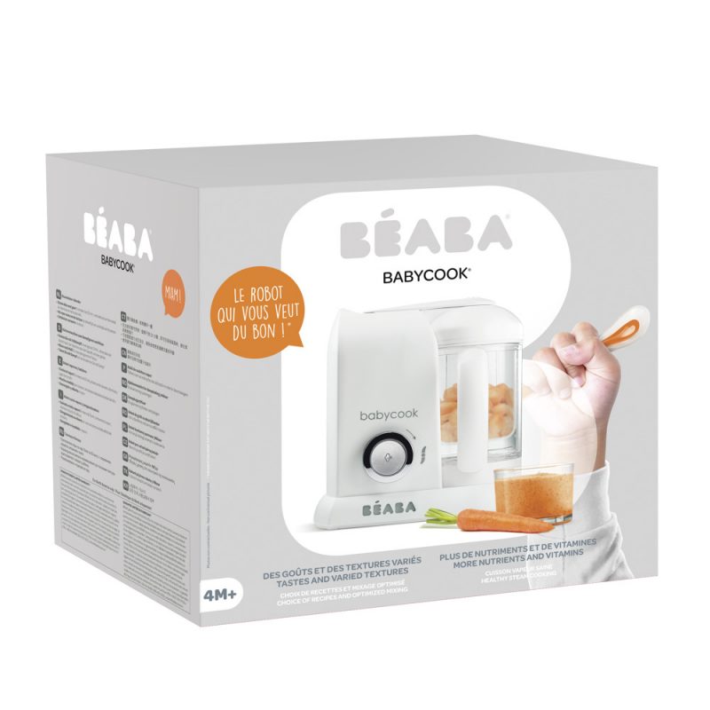 Блендер-пароварка Beaba Babycook white silver