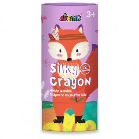 Набір для творчості, шовковисті олівці *Лис*, 12 кольорів