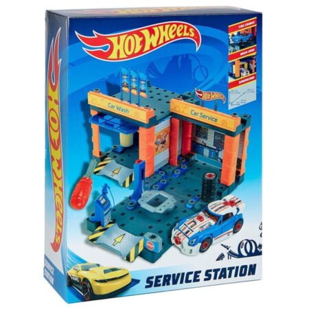 Станция техобслуживания Klein с автомойкой и автомобилем