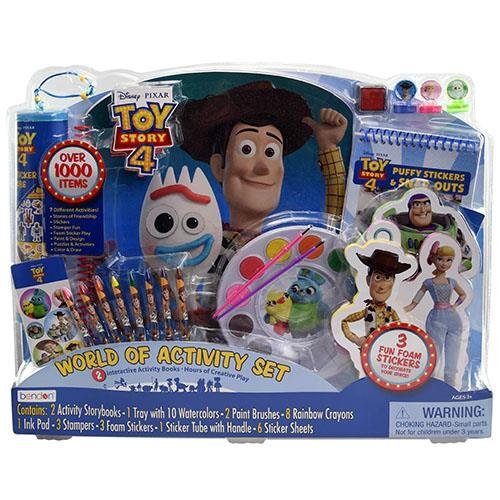 1e65c056-8b86-4061-8105-2d5bfb580b95_1.ba65d3bf38b58b0cbe366cc2d91040f7 Toy Story 4 Giant Art & Activity Tray in Display, Over - Зображення 1