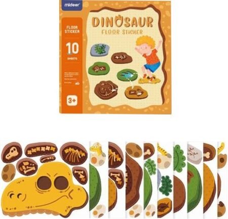 Напольные игровые наклейки Дино