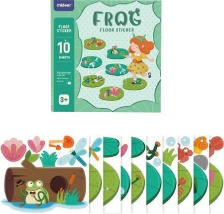 Напольные игровые наклейки Лягушка