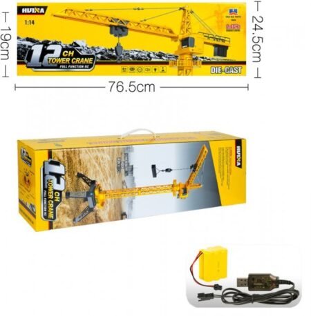 2030020 Баштовий кран на р/к 1:14, 12 функцій