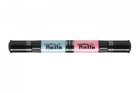 Лак для нігтів дитячий Creative Nails на водній основі в асортименті (блакитний+рожевий)