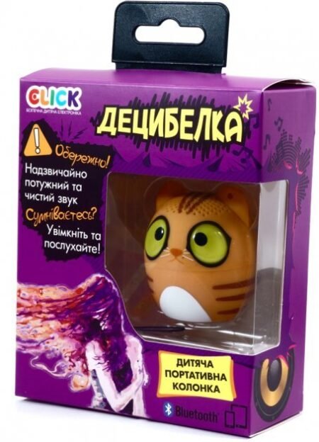 Портативна колонка CLICK *Децибелка* Кішка