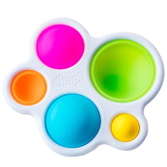 Прорізувач і тактильна іграшка Натисни кулю Fat Brain Toys dimpl  (F192ML) - Зображення 2