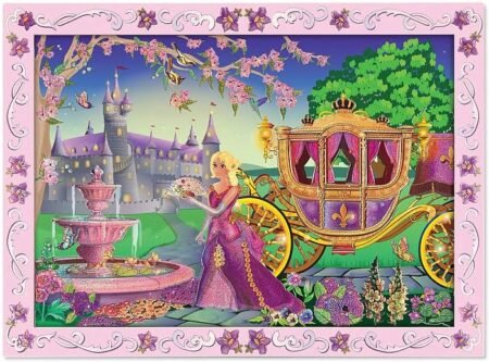 Об'ємна наліпка за номерами *Казкова принцеса* Melissa&Doug (MD4009) - Зображення 2