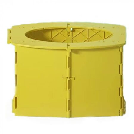 Детский дорожный складной горшок, желтый