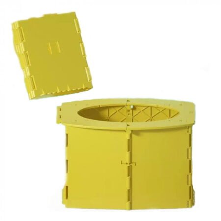 Детский дорожный складной горшок, желтый - Зображення 2