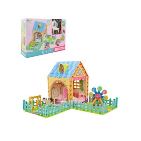 Іграшка будиночок- конструктор арт. 0588-14,  меблі, аксес, у кор. 27*19,5*8 см - Зображення 2