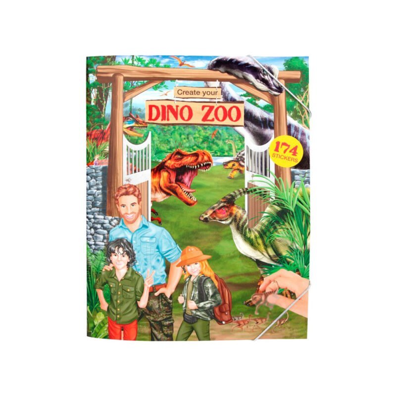 DINO ZOO Альбом з наклейками