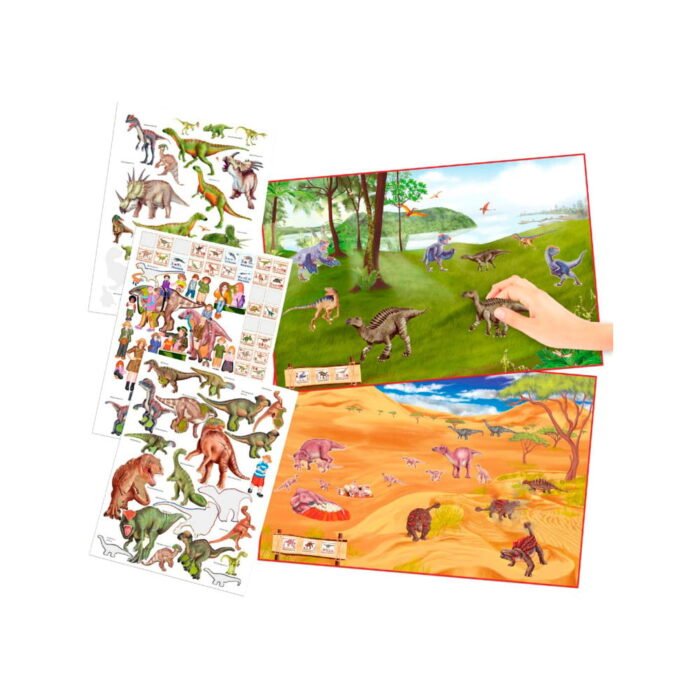 DINO ZOO Альбом з наклейками - Зображення 2