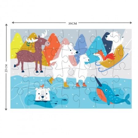 Пазл *Полярний ведмедик*, 28 пазлів - Зображення 2