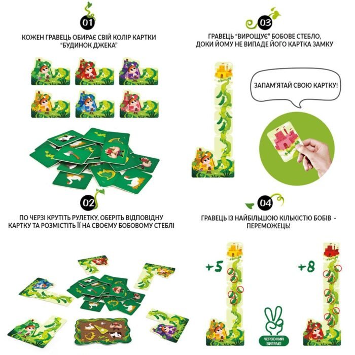 2041007 Настільна гра *Джек і бобове дерево* - Зображення 2