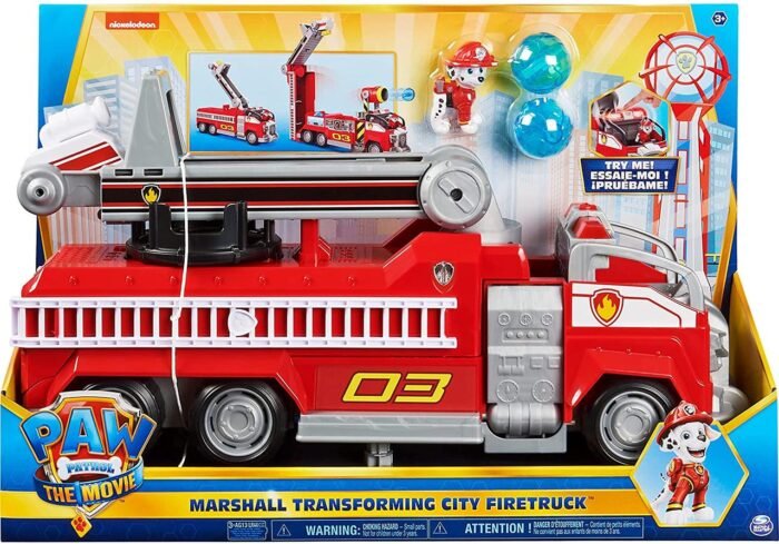 Дитяча пожежна машина SPIN Paw Patrol Marshall fire truck - Зображення 1