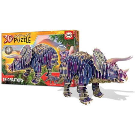 Пазл 3D ТРИЦЕРАТОПС - Зображення 3