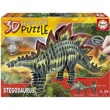 Пазл 3D СТЕГОЗАВР