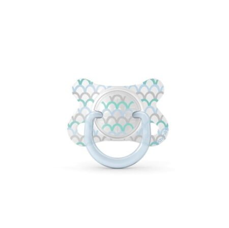 Пустушка фізіологічна, -2 - 4 місяця, *Memories - історії малюків*/блакитна (8426420076234)